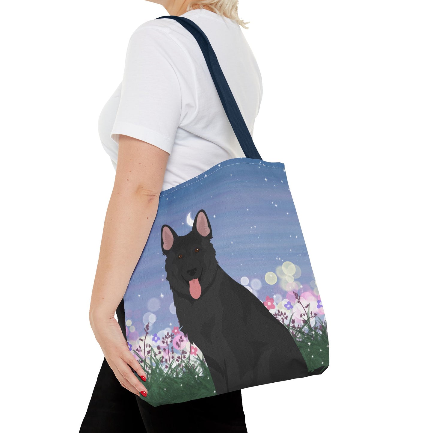 German Shepherd Dog Tote Bag 16x16