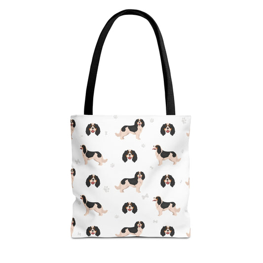 Cavalier King Charles Spaniel Dog Tote Bag