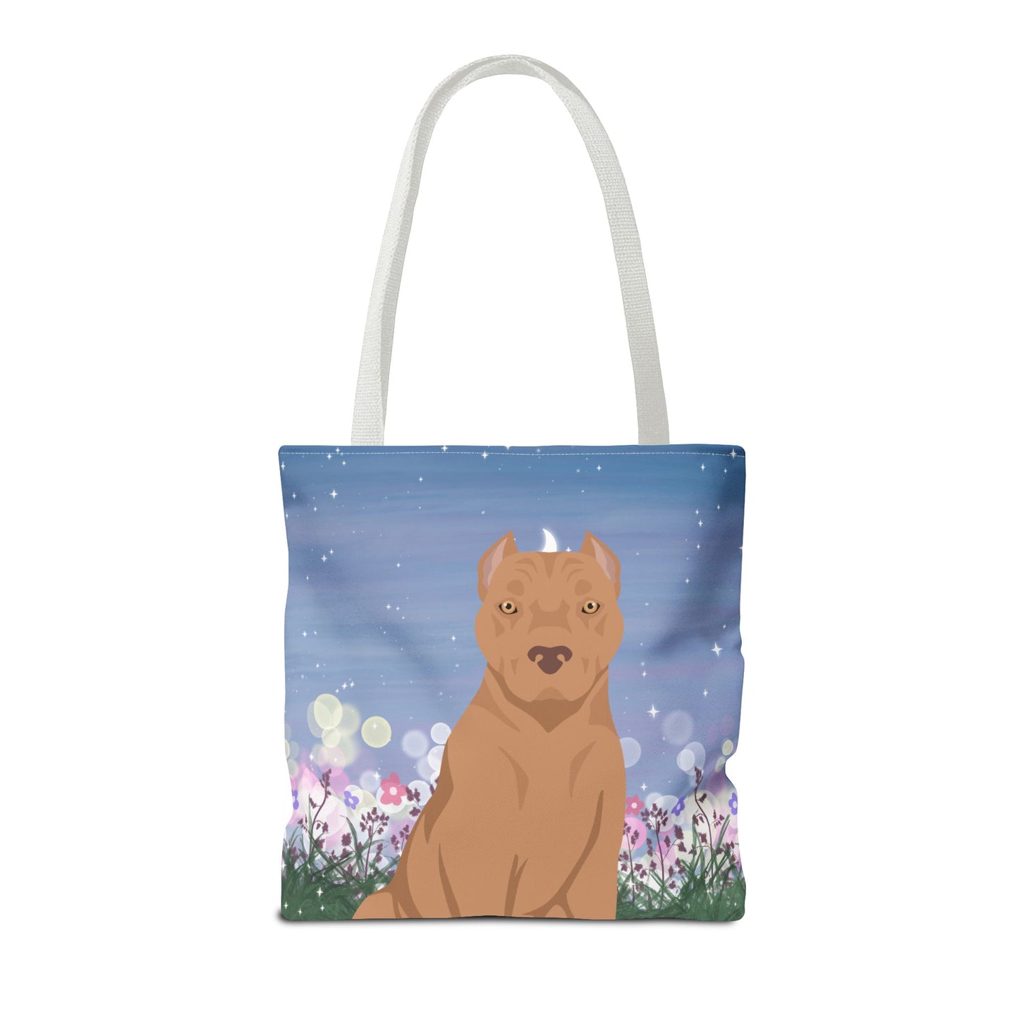 American Staffordshire Terrier Dog Tote Bag 16x16