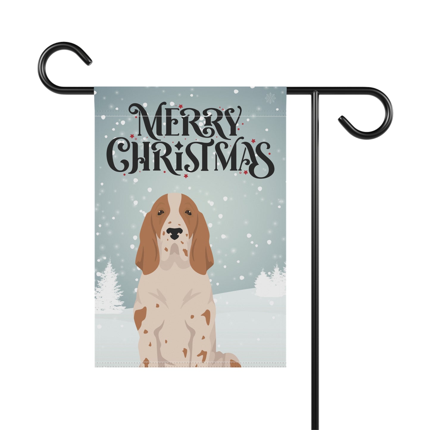 Bracco Italiano Dog Garden Flag