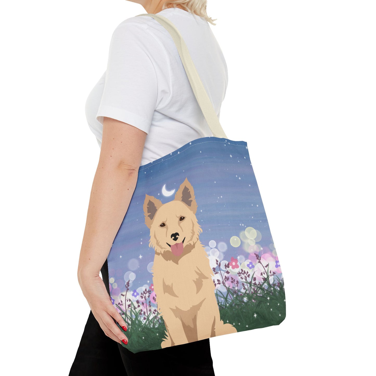 Mudi Dog Tote Bag 16x16