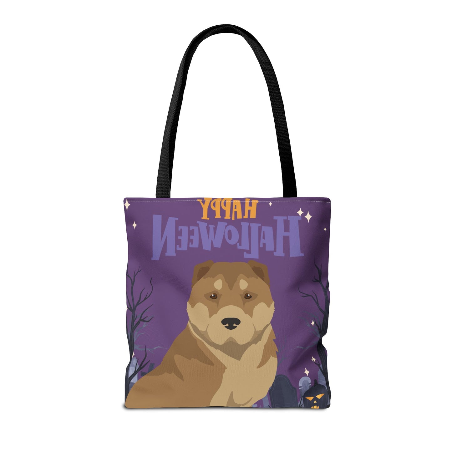 American Gampr Dog Happy Halloween Tote Bag 16x16