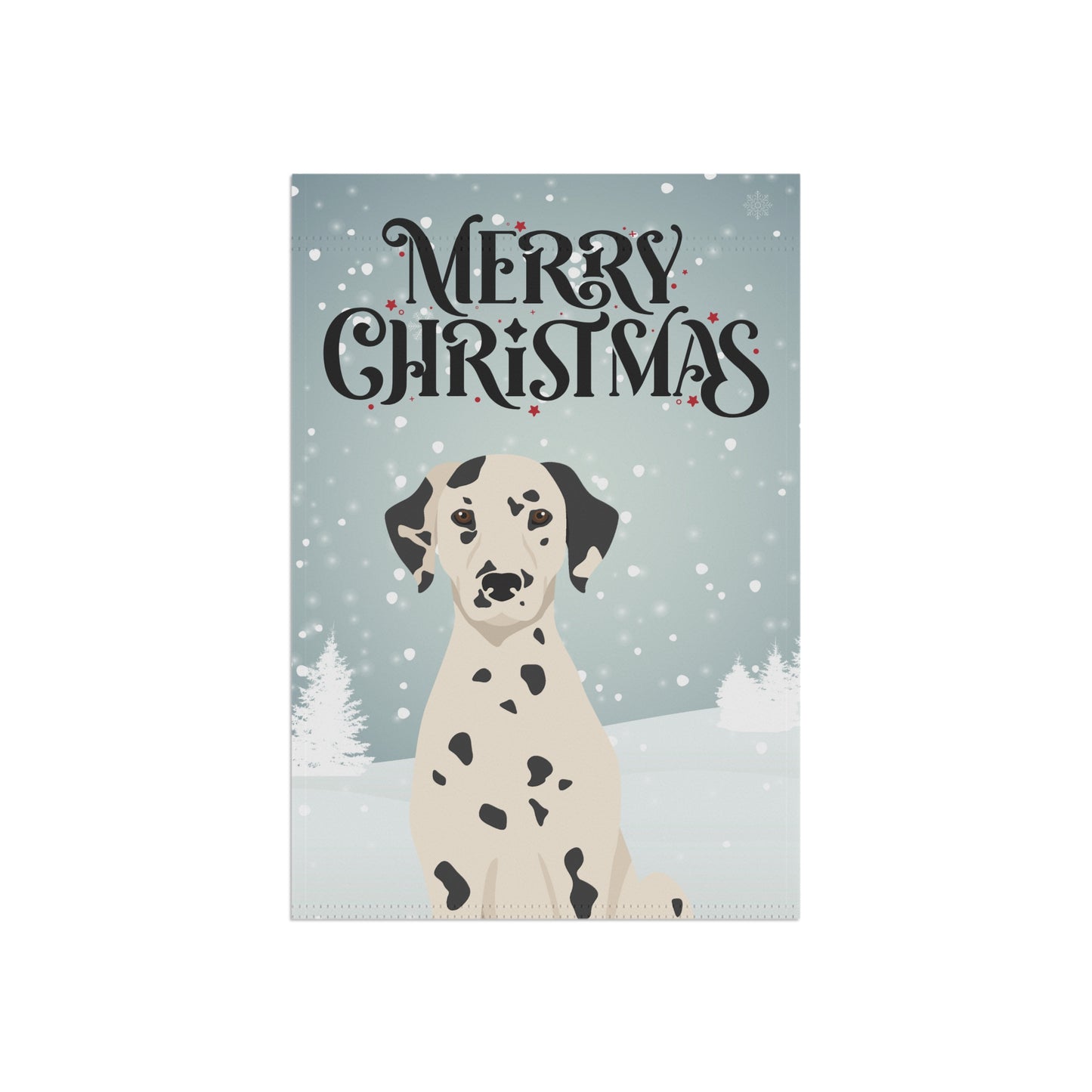 Dalmation Dog Garden Flag