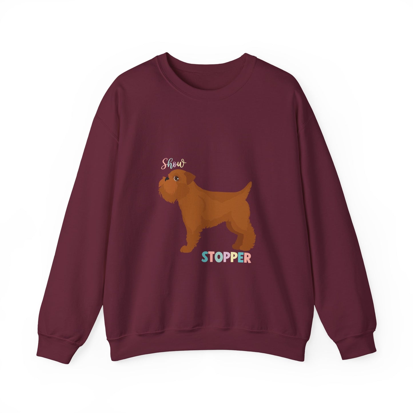 Brussels Griffion Dog Unisex Heavy Blend Crewneck Sweatshirt