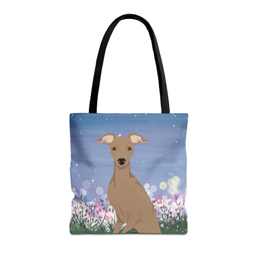 Italian Greyhound Dog Tote Bag 16x16