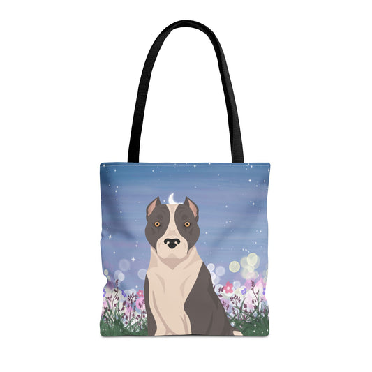 American Staffordshire Terrier Dog Tote Bag 16x16