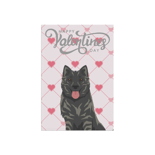 Kintamani Bali Dog Valentines Day Garden Flag