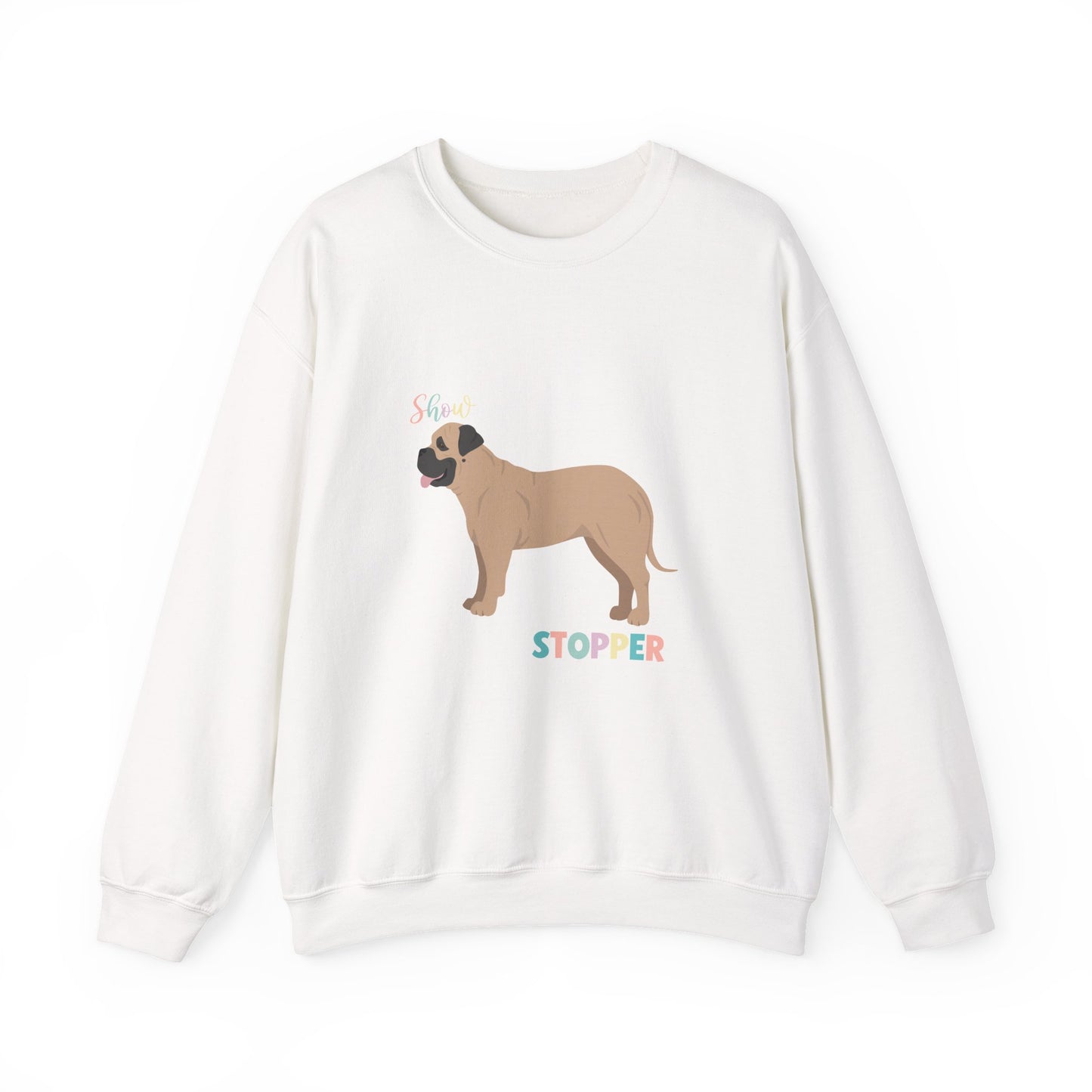 Mastiff Dog Unisex Heavy Blend Crewneck Sweatshirt