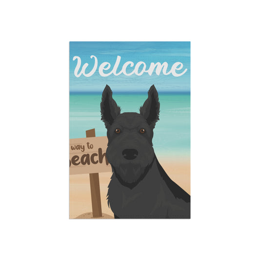 Scottish Terrier Dog Garden Flag
