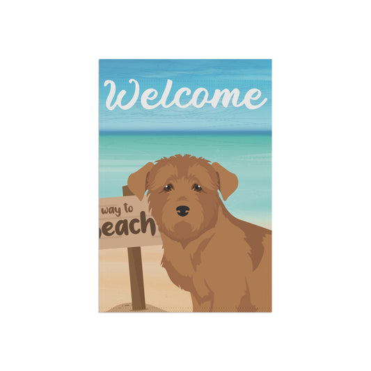 Glen Of Imaal Dog Garden Flag