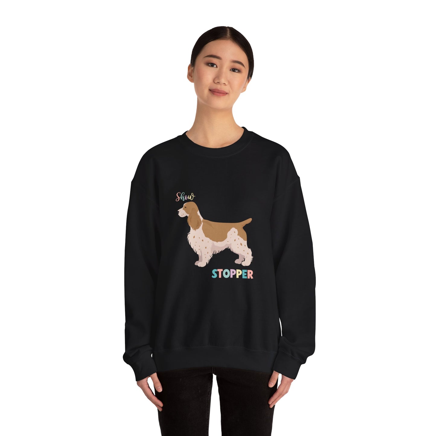 English Cocker Spaniel Dog Unisex Heavy Blend Crewneck Sweatshirt