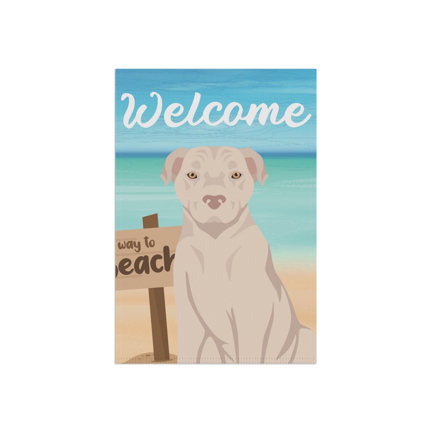 American Staffordshire Terrier Dog Garden Flag