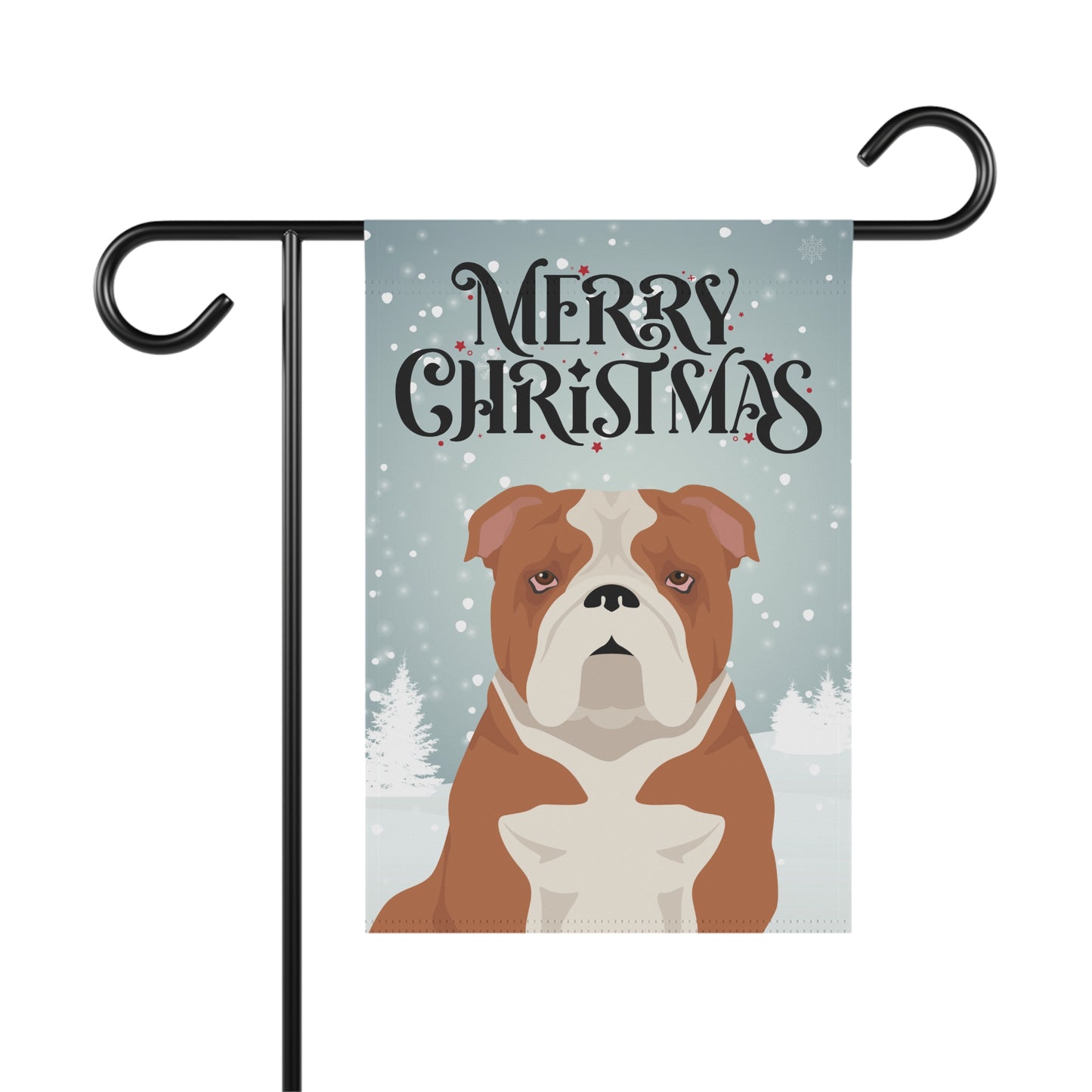 Bulldog Dog Garden Flag