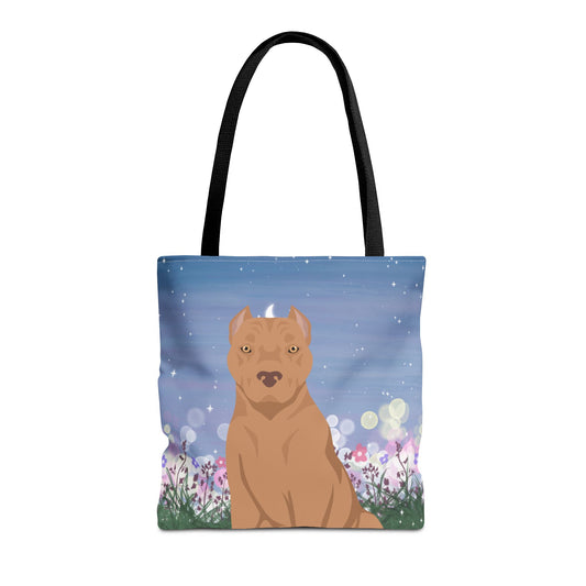 American Staffordshire Terrier Dog Tote Bag 16x16