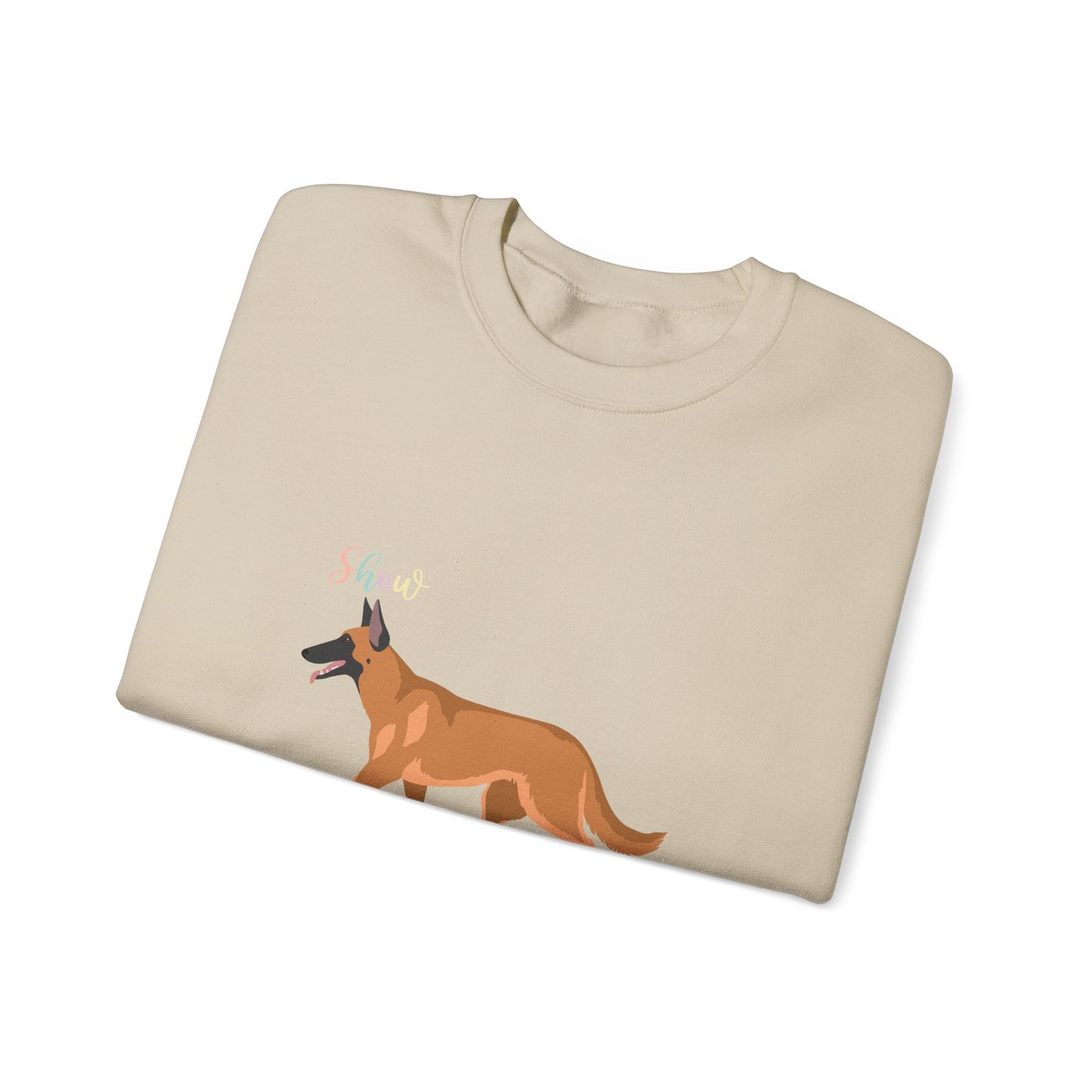 Belgian Malinois Dog Unisex Heavy Blend Crewneck Sweatshirt