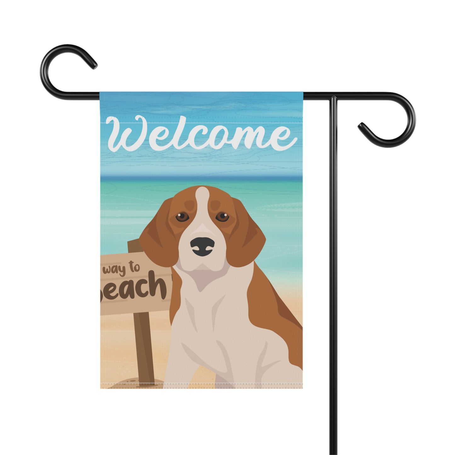 Beagle Dog Garden Flag