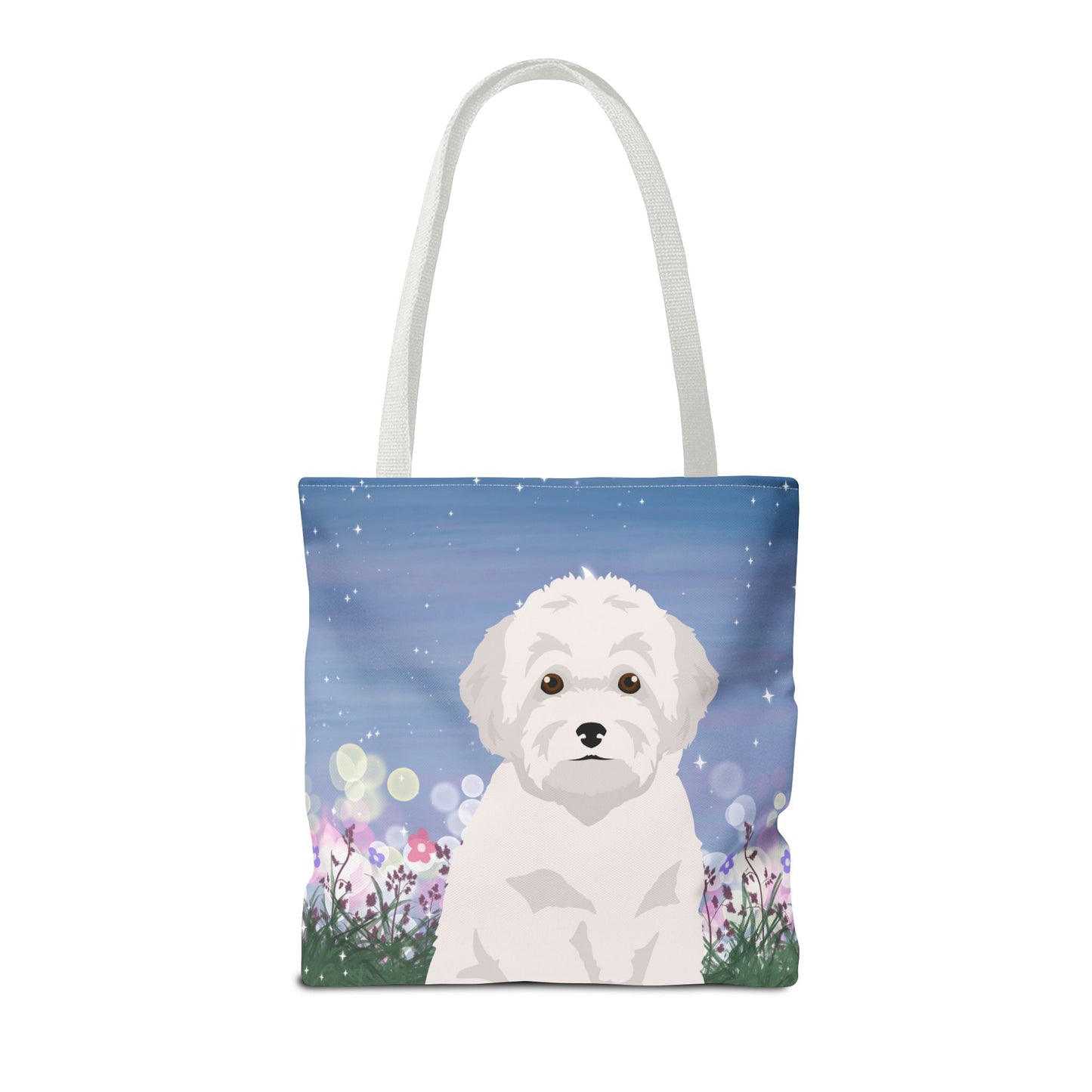 Toy Poodle Dog Tote Bag 16x16