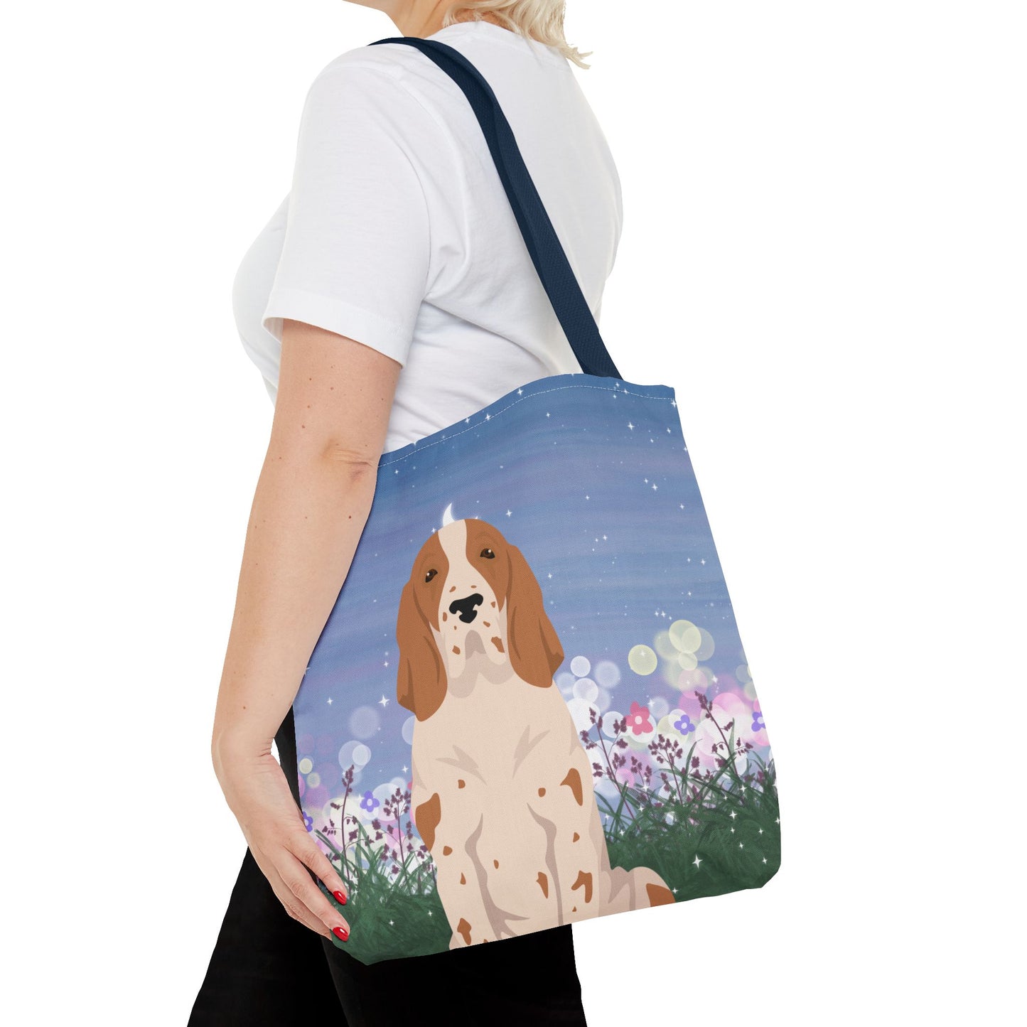 Bracco Italiano Dog Tote Bag 16x16