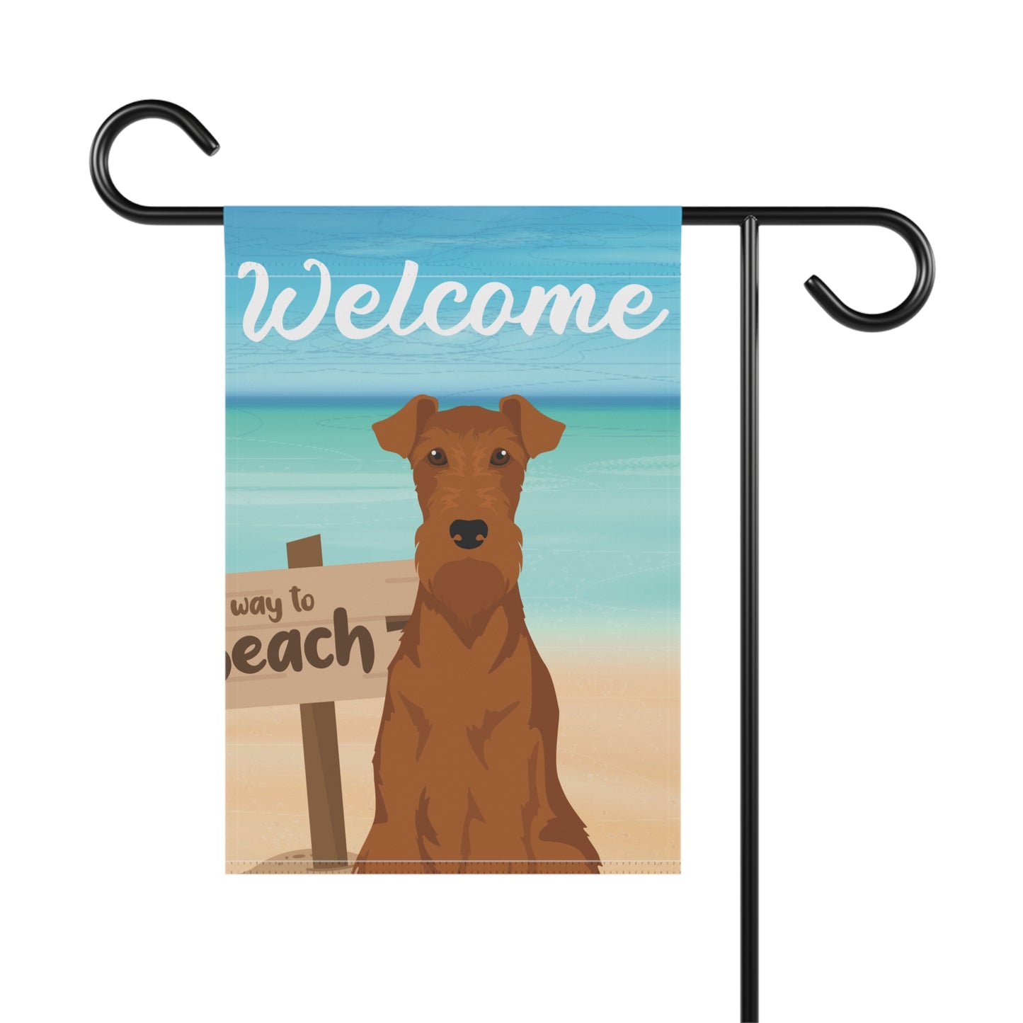 Irish Terrier Dog Garden Flag