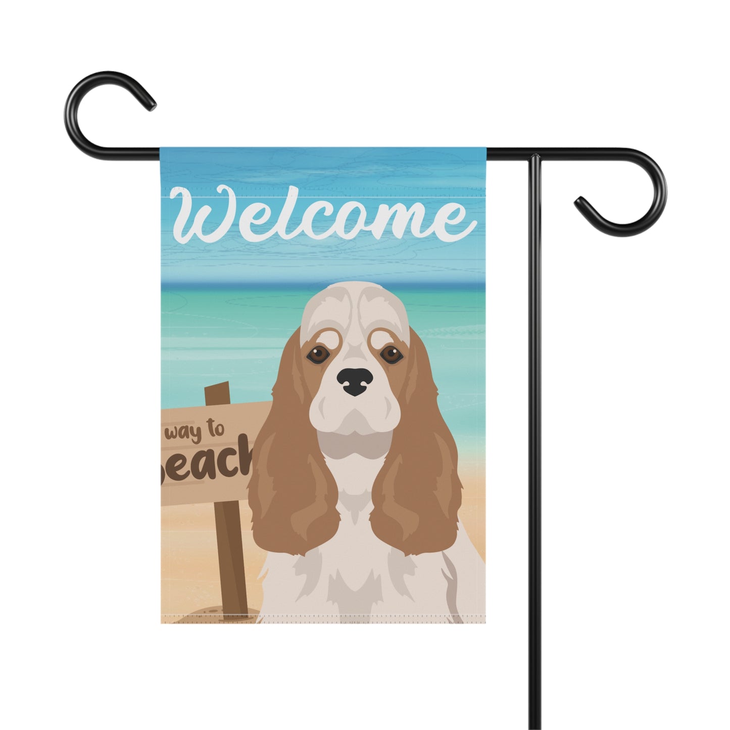 Cocker Spaniel Dog Garden Flag