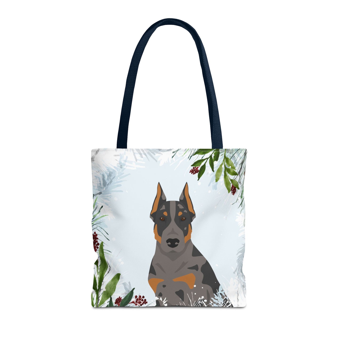 Beauceron Dog Christmas Holiday Tote Bag 16x16