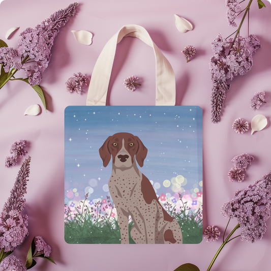 German Shorthaired Pointer Dog Tote Bag 13x13