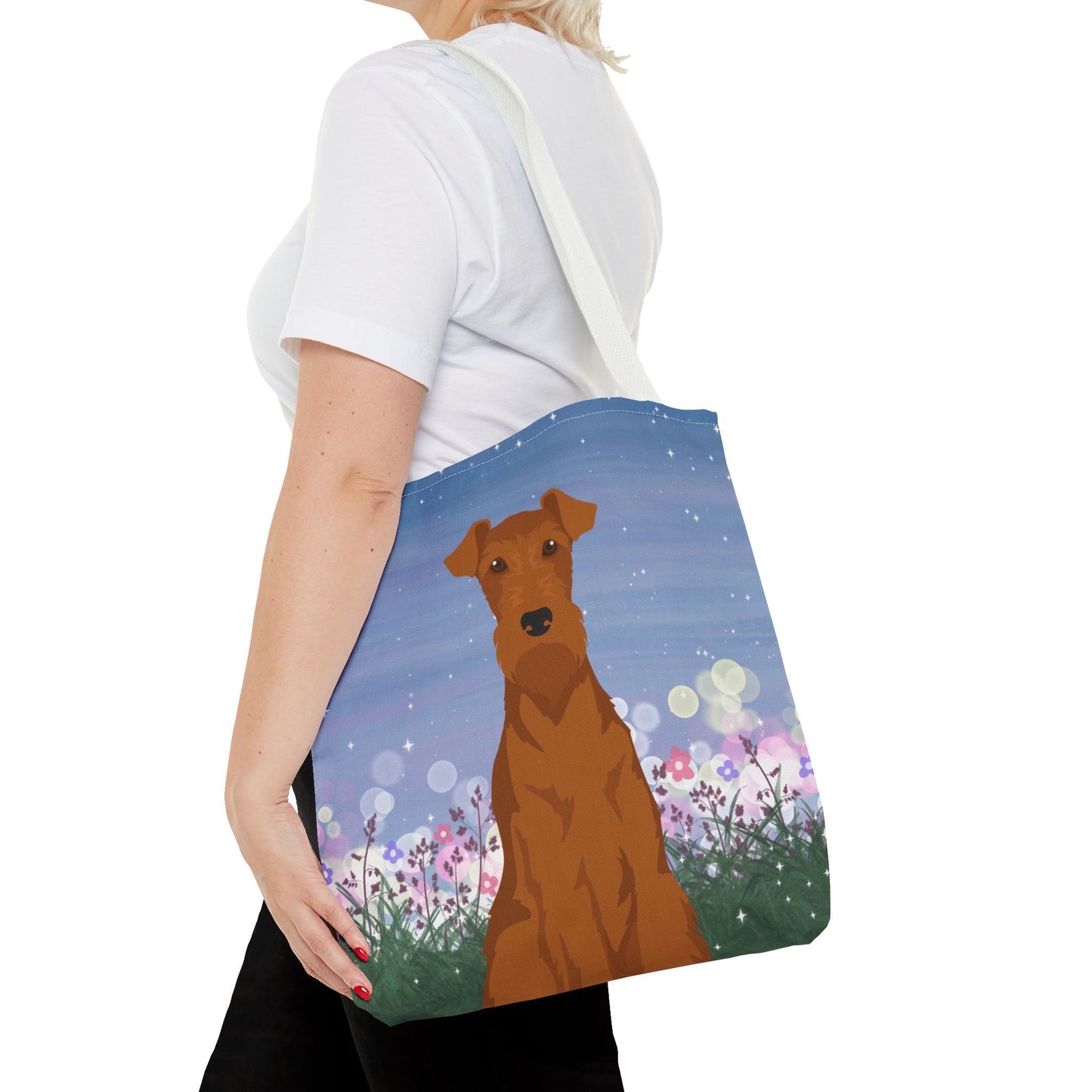 Italian Greyhound Dog Tote Bag 16x16