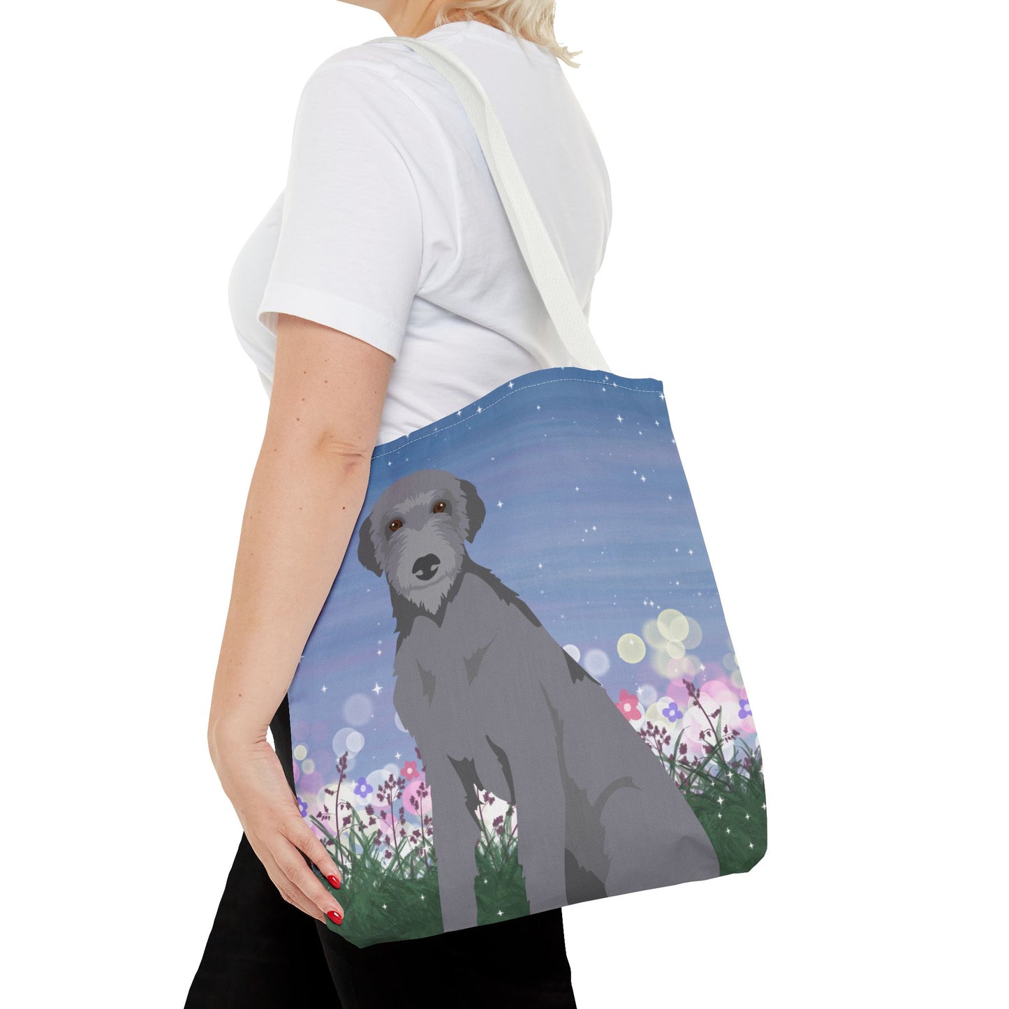 Scottish Deerhound Dog Tote Bag 16x16