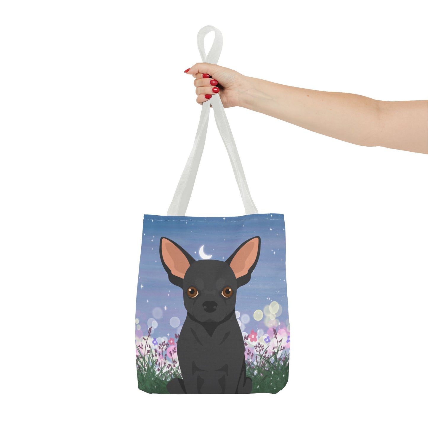 Chihuahua Dog Tote Bag 13x13