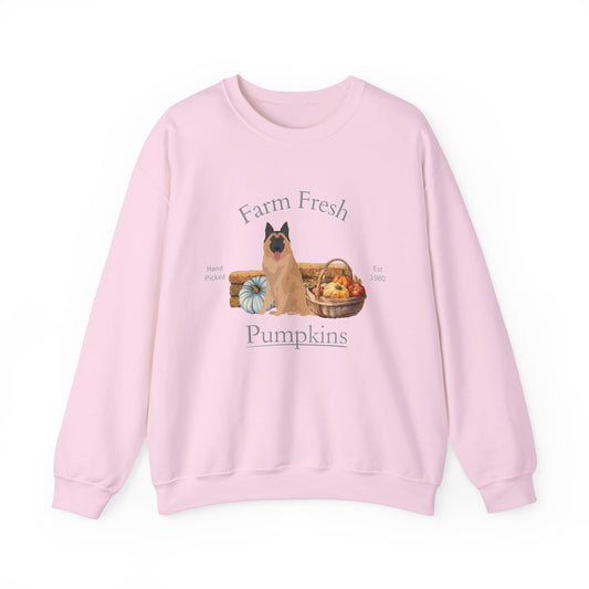 Belgian Tervuren Dog Fall Halloween Unisex Heavy Blend Crewneck Sweatshirt