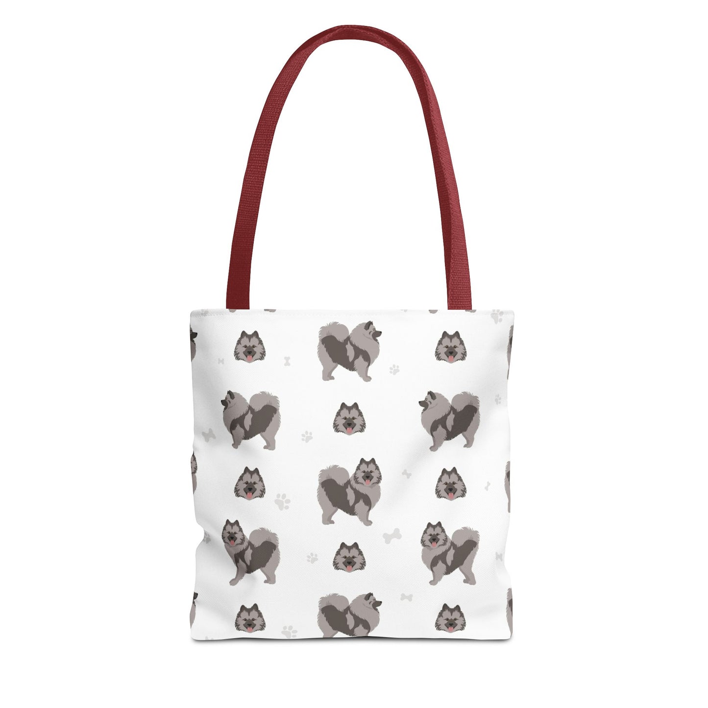 Keeshond Dog Tote Bag, Keeshond Dog Mom Gift