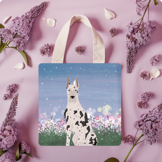 Great Dane Dog Tote Bag 13x13