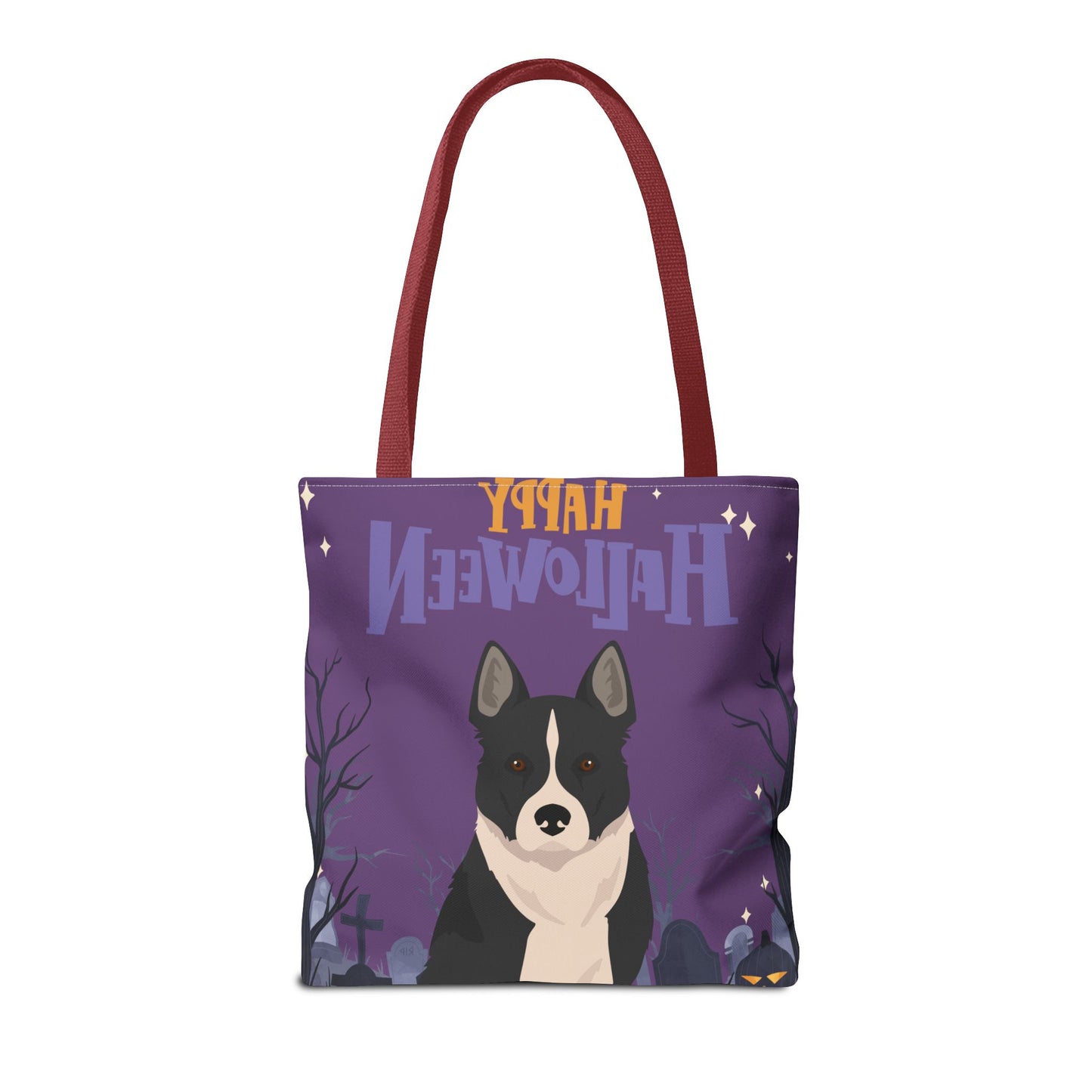 Karelian Bear Dog Dog Happy Halloween Tote Bag 16x16
