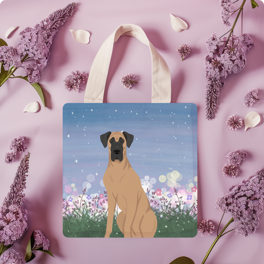 Great Dane Dog Tote Bag 13x13
