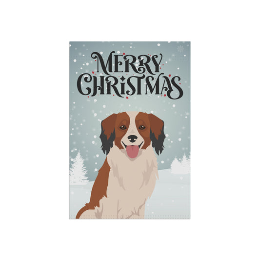 Kooikerhondje Dog Garden Flag