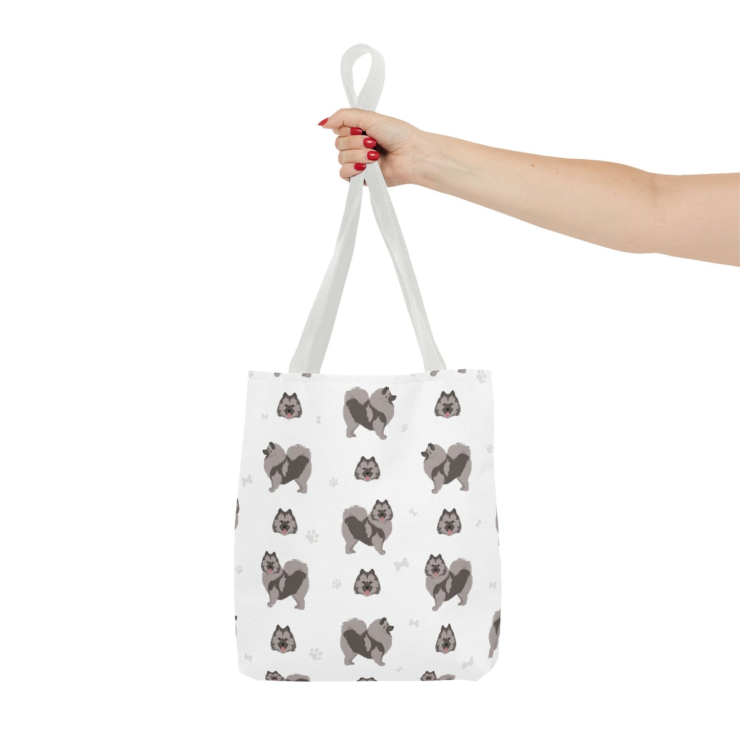 Keeshond Dog Tote Bag, Keeshond Dog Mom Gift