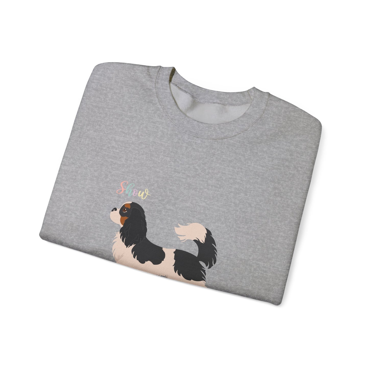Cavalier King Charles Spaniel Dog Unisex Heavy Blend Crewneck Sweatshirt