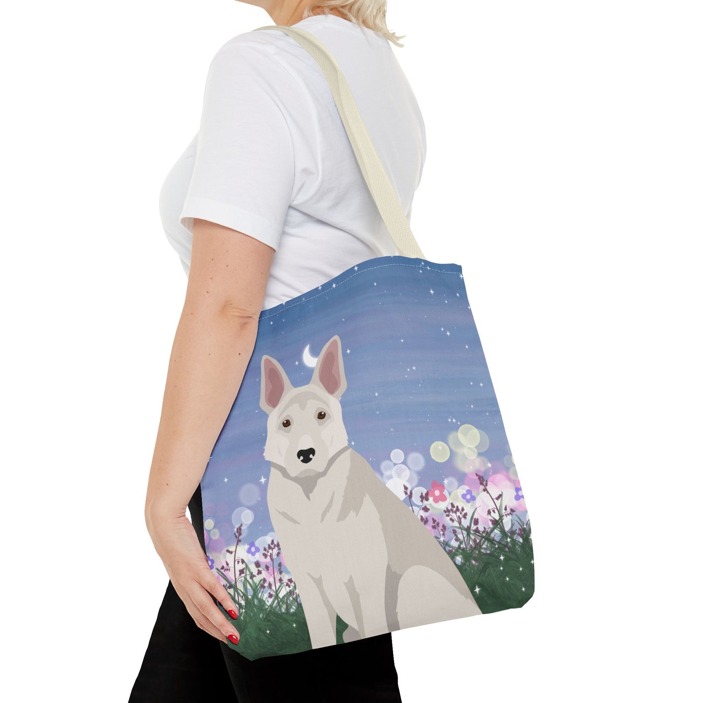 German Shepherd Dog Tote Bag 16x16