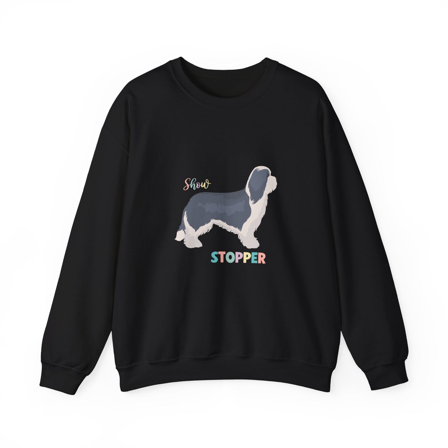 Bearded Collie Dog Unisex Heavy Blend Crewneck Sweatshirt
