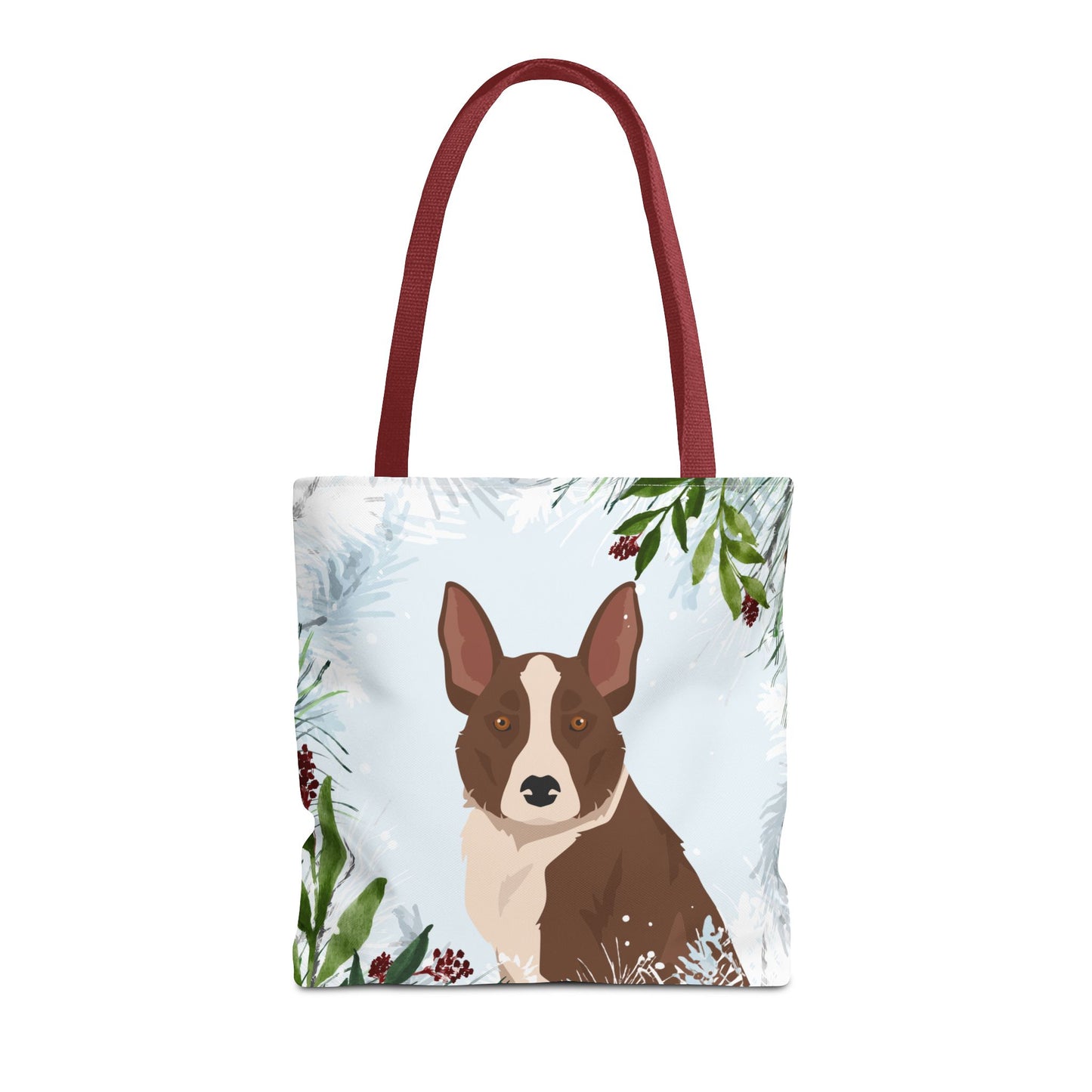 McNab Dog Christmas Holiday Tote Bag 16x16