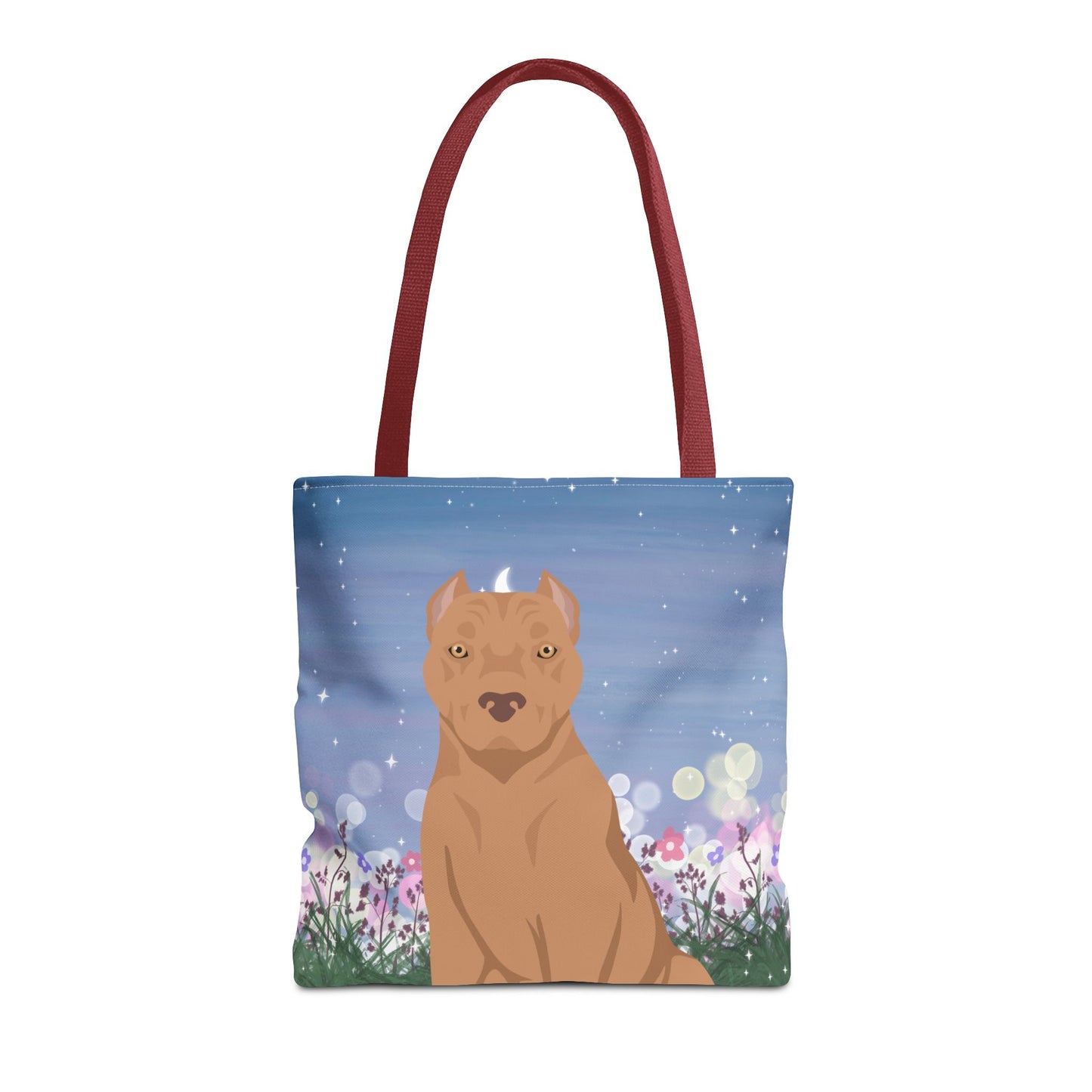 American Staffordshire Terrier Dog Tote Bag 16x16
