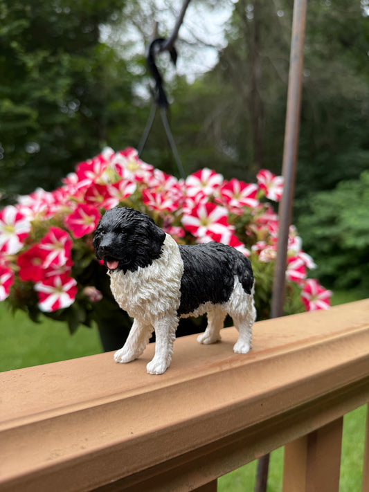 Landseer Dog Figurine