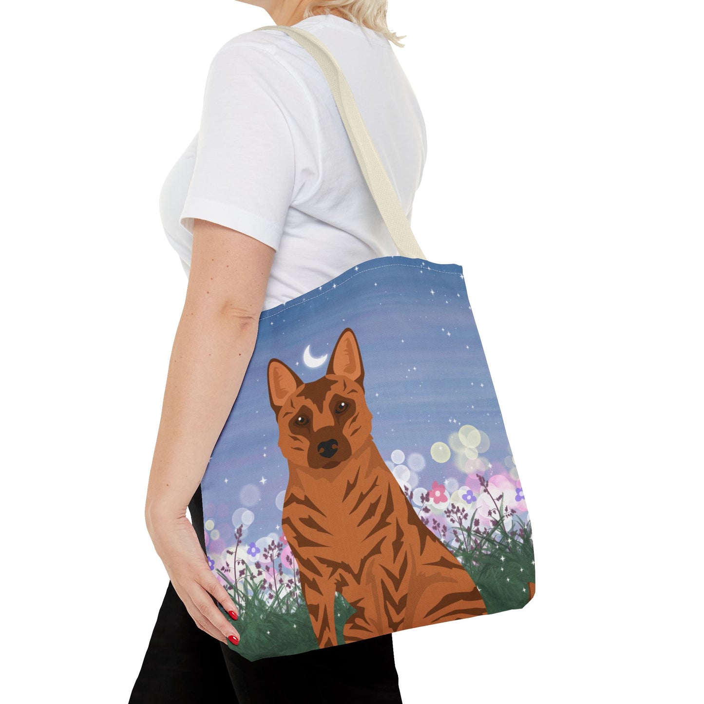 Kai Ken Dog Tote Bag 16x16