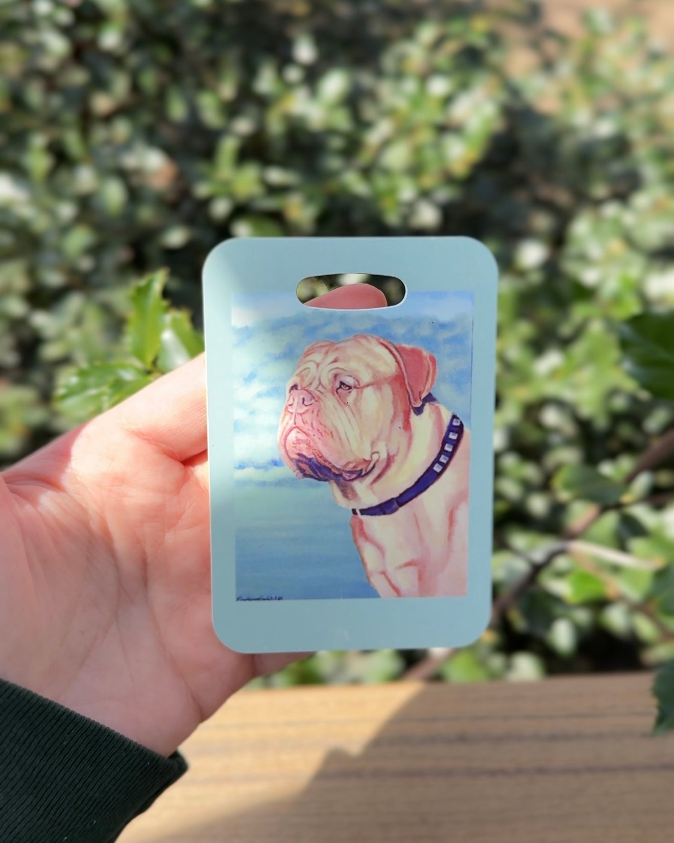 Dogue De Bordeaux Dog Luggage Tag
