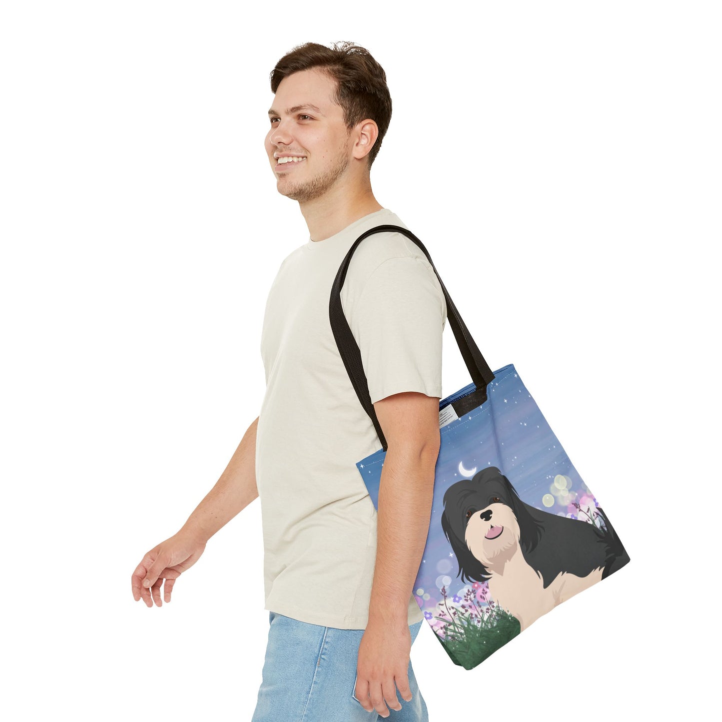 Lhasa Apso Dog Tote Bag 16x16