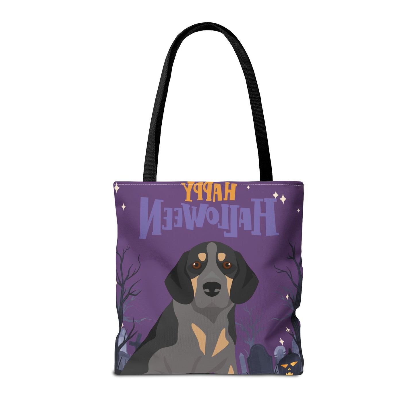 Beagle Dog Happy Halloween Tote Bag 16x16