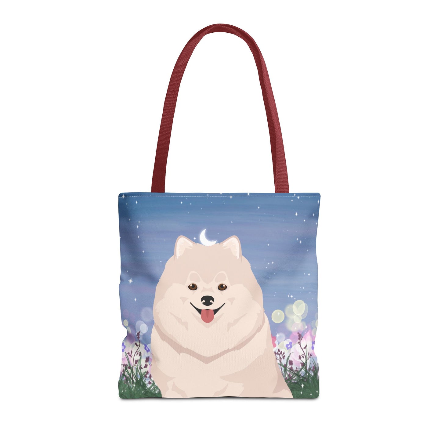 Pomeranian Dog Tote Bag 16x16