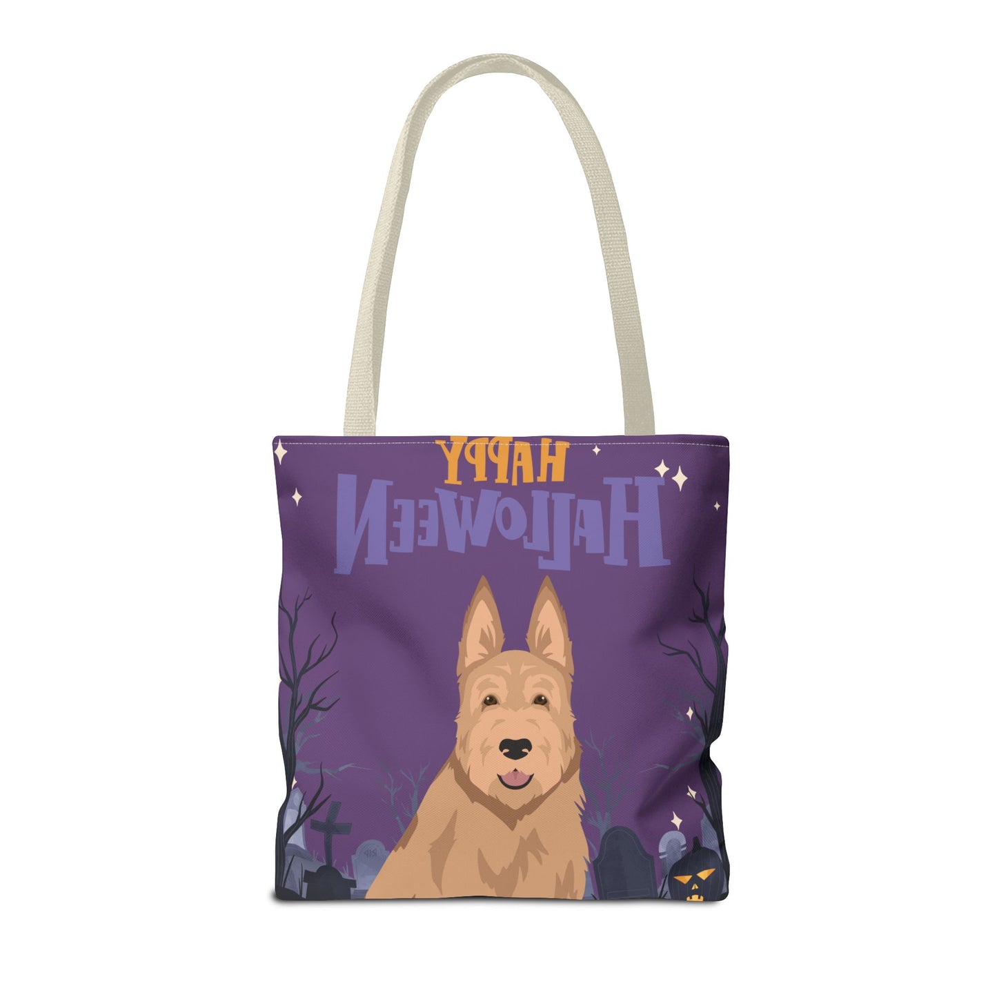 Berger Picard Dog Happy Halloween Tote Bag 16x16