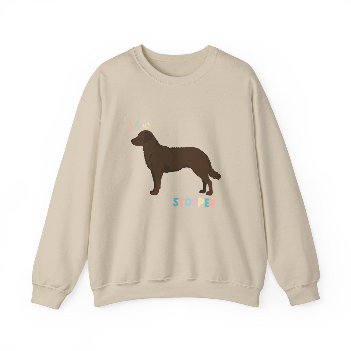 Chesapeake Bay Retriever Dog Unisex Heavy Blend Crewneck Sweatshirt
