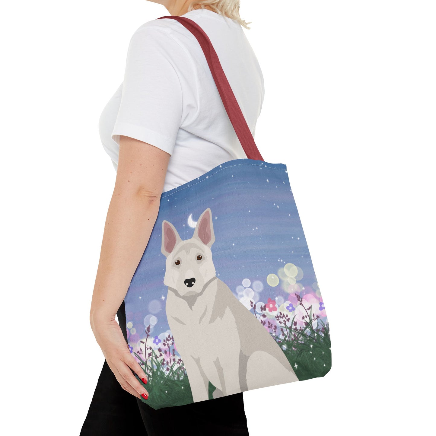 German Shepherd Dog Tote Bag 16x16